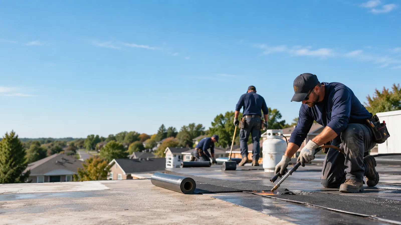 Flat Roof Leak Repair providers in Slaughters, KY